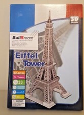 Build Dream 33 Piece 3D Puzzle, Eiffel Tower