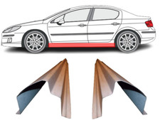 Für Peugeot 407 2004- 2010 Voll Schweller Reparaturblech Satz/ L+R