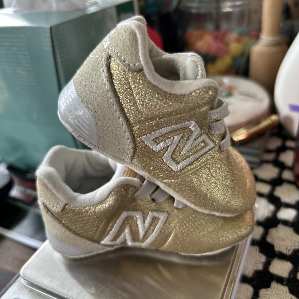 New Balance 574 infant size 2 shoes - Image 3 of 4