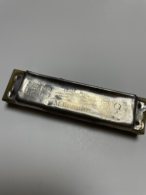 VINTAGE M HOHNER ORCHESTER VEREINS HARMONICA RARE! Germany 1881 F