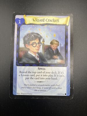Wizard Crackers 112/116 Harry Potter Trading Card 