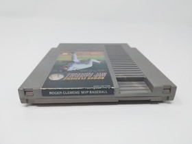Roger Clemens' MVP Baseball - Nintendo NES Cartridge - Tested & Working