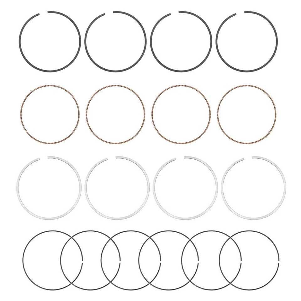 13011-37110 For Toyota Prius Prius V Auris Lexus CT200h 2010-15 Piston Rings Set — 第 2/4 张图片