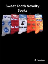 Sweet Tooth Novelty Crew Socks 5 Pair