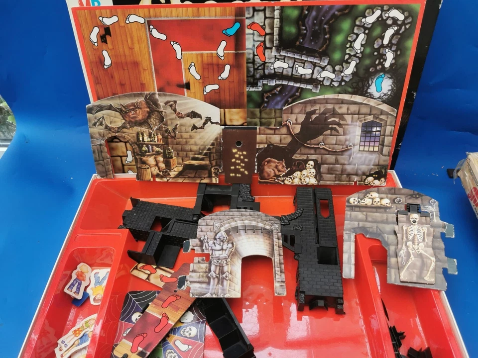 Ghost Castle Board Game by MB Games Vintage 1985 - Image 2 of 4