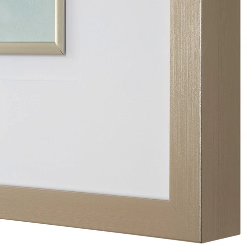 Abstract Landscape Soft Sage Framed Prints Wall Art Set Of 2 ~ Uttermost 32356 - Picture 5 of 7