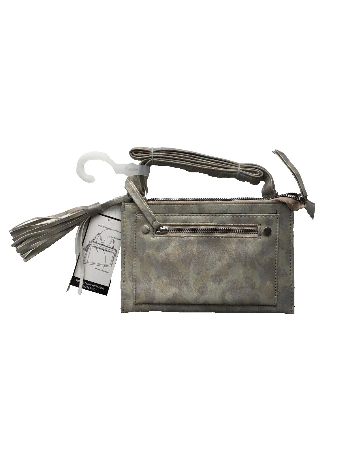 Bolsas de camuflaje con flecos y bolsos para Mujer