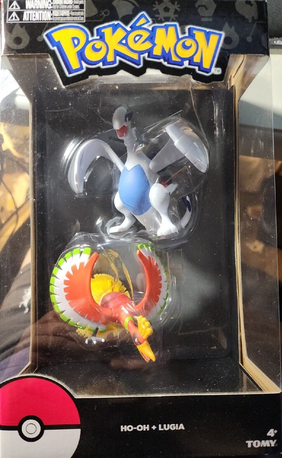 Pokemon Ho-Oh & Lugia Figure 2 Pack 