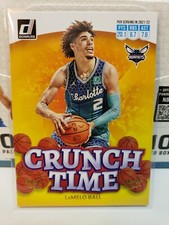 2022-23 Donruss Lamelo Ball #6 Crunch Time Gold Press Proof