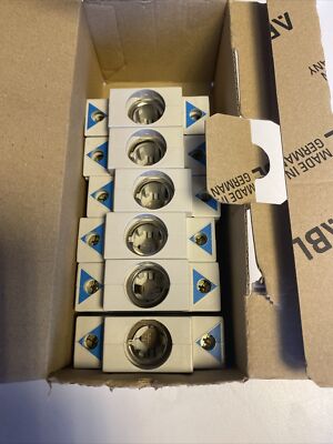 6x WOHNER 63A 380V GNIAZDO A SICHERUNG ID79059 + schrauben und Sicherungen