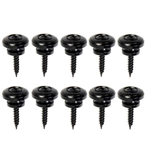 JEWEDECO Lot De 2 Verrous De Sangle De Guitare En Forme De Tête De Champignon Pour Sangles De Guitare En Métal Finition Dorée Convient Pour Guitares électriques Et Acoustiques Aléatoires