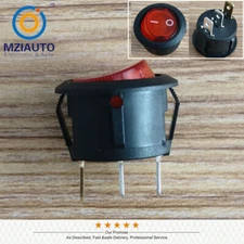 For Vornado Air Type PVH Heater On Off Power Switch & Red Lamp 3Pins 2 Positions