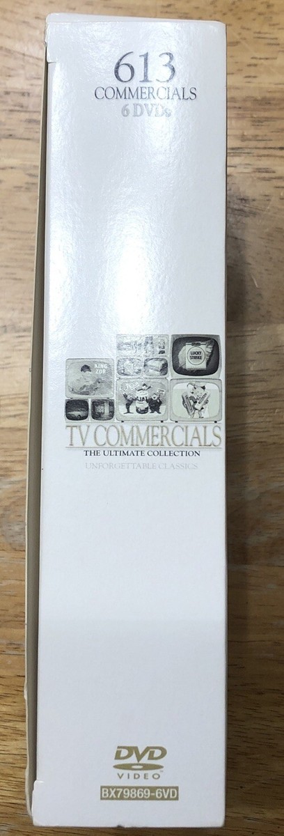 613 TV Commercials: The Ultimate Collection 6 x DVD Box Set, 2008