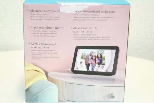 Amazon Echo Show 8 (2. Generation) Smart Display Lautsprecher - Anthrazit Neu Re - Bild 2 von 3