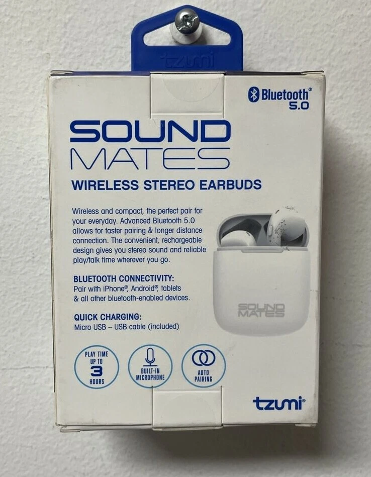 Sound mates wireless 2025 earbuds bluetooth 5.0