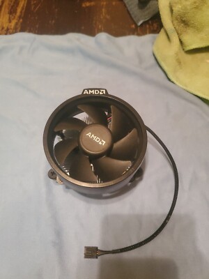 AMD Wraith Stealth Ryzen AM4 4-Pin Connector CPU Cooler With Heatsink. 3.93'' Fan