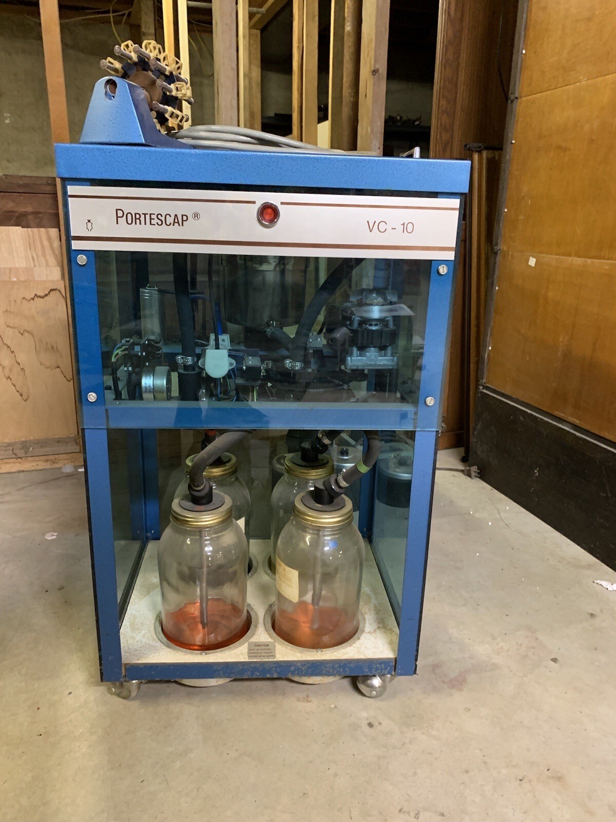 Vintage Bulova Portescap VC10 Automatic Watching Cleaning Machine eBay