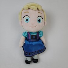 Disney Store Toddler Elsa 12" Plush Stuffed Animal Frozen