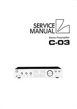 Service Manual-Anleitung für Luxman C-03