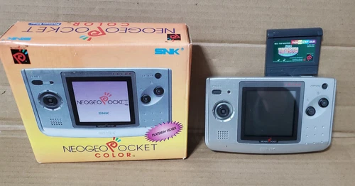 Neo Geo Pocket Color SNK Handheld Console in Box CIB TESTED US Version
