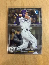 2017 Bowman Chrome Baseball #74 Ryan Schimpf San Diego Padres