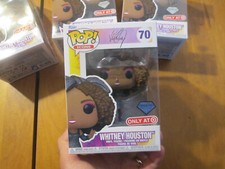 FUNKO POP ICONS WHITNEY HOUSTON  # 70 DIAMOND COLLECTION TARGET 