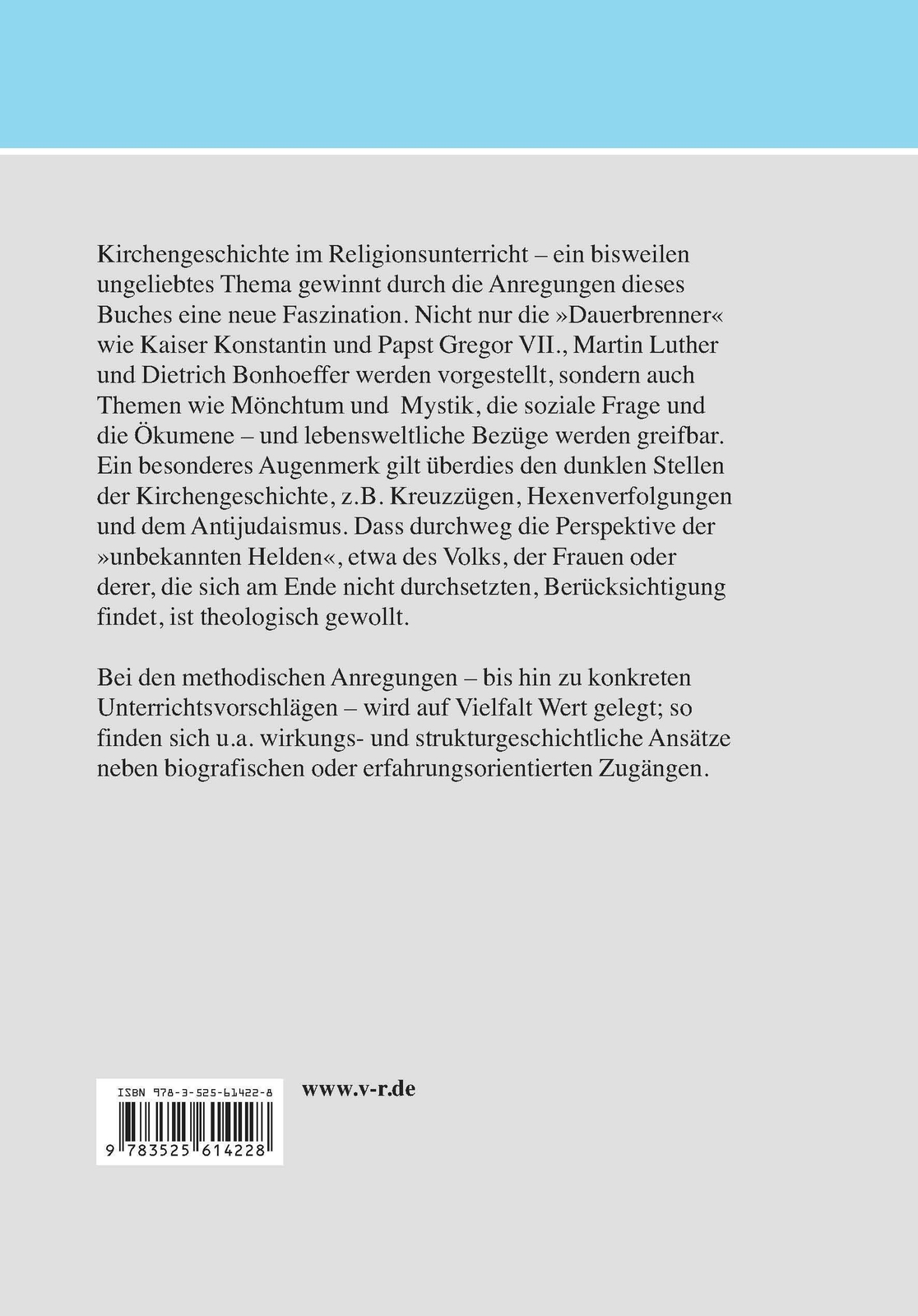 Thumbnail - Kirchengeschichtliche Grundthemen | Historisch - Systematisch -