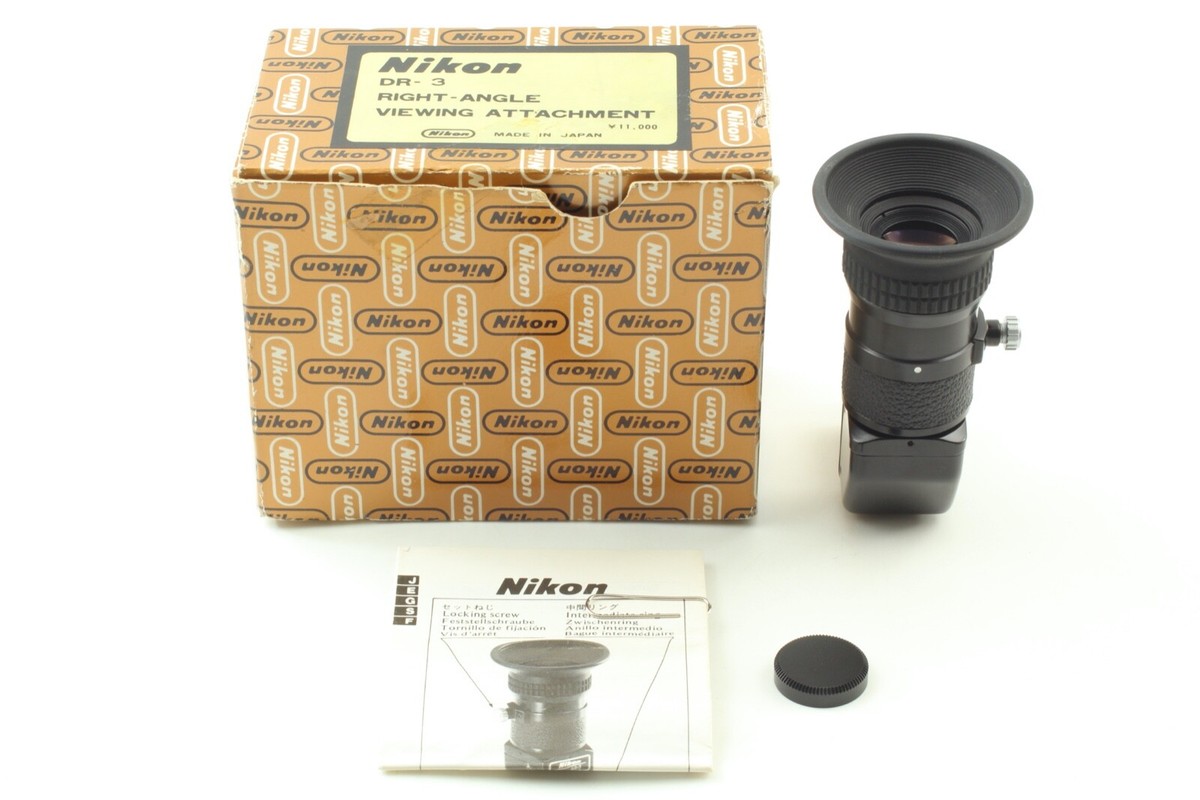 箱付き　Nikon DR-3 ファインダー MINT IN BOX NIKON DR-3 RIGHT-ANGLE VIEWING ATTACHMENT FROM JAPAN