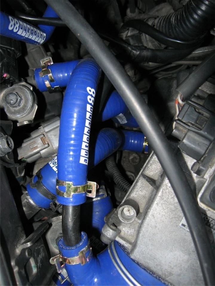 Autobahn88 Silicone Intake Turbo Boost Hose Fit Toyota Celica GT-Four ST185 RC - Image 3 of 4
