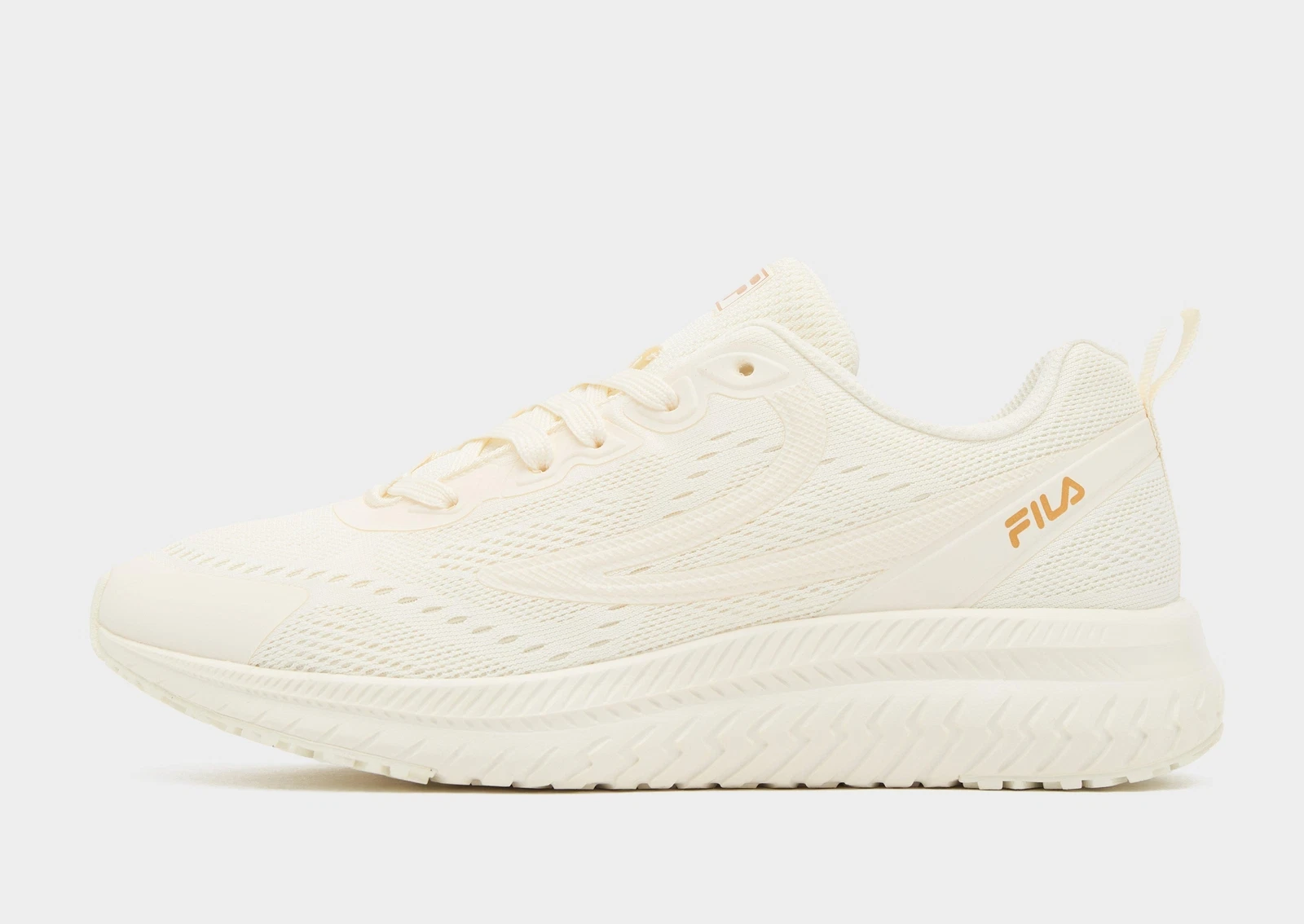 Authentic Fila RGB Fuse Women ® ( Women Sizes: UK 5 & 6.5 ) White / Glod
