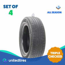 Set Of 4 Used 22565r17 Michelin Defender 2 102h - 7.5-9.532 16cmn