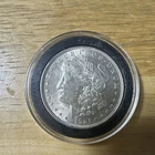 1921 Morgan Silver Dollar $1 Coin 0.9 Fine Silver in Protective Case US