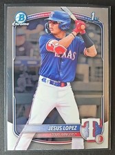 Jesus Lopez 2025 1st Bowman Chrome Mega Box BCP-88 Prospects 