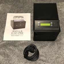 ZipSpin 121-PRO-WM CD DVD R/RW Disc Duplicator Copier Recorder Burner Black