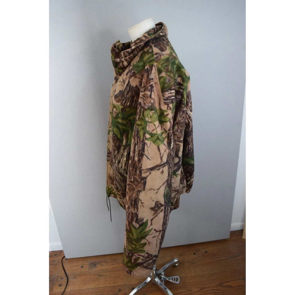Chaqueta Cabela's Para Hombres XL RealTree Camuflaje Vellón Caza GoreTex Abrigo Aislante Foto 3 de 4