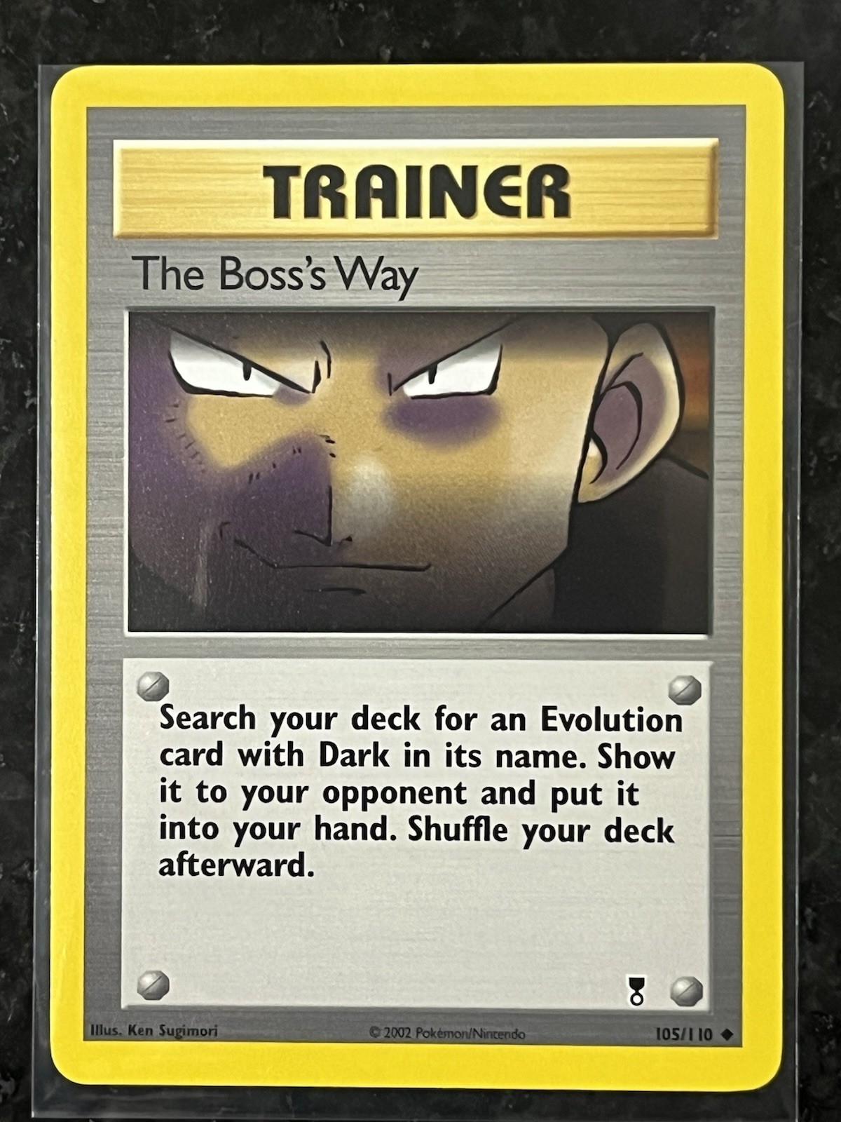 Pokemon Card - Legendary Collection 105/110 - THE BOSS'S WAY (uncommon) - NM