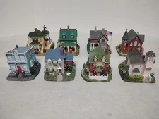 Vintage Liberty Falls 1999 Buildings Lot Of 8-See Photos & Description 