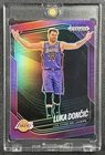 LUKA DONCIC 2024-25 PANINI PRIZM BLACK #5 PURPLE 23/99 LAKERS