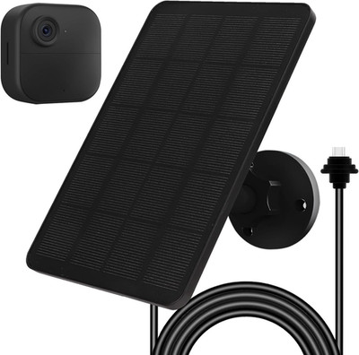 Solarpanel Für Blink Kamera, 4W Solarmodul Kompatibel Mit Blink Outdoor 4 (4Th G