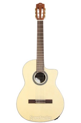 Cordoba Protégé C1M-CE Acoustic Guitar - Natural with Cutaway and Electronics