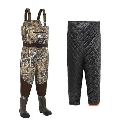 8 Fans Breathable Hunting Waders, KING 12