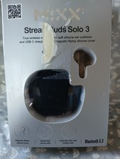 Mixx StreamBuds Solo 1 Black True Wireless Earbuds