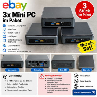 Intel NUC8i3BEK2 Mini PC