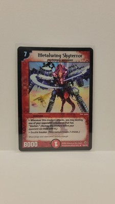 Duel Masters TCG Metalwing Skyterror 42a/55 Holo Foil, Vintage, MP Zustand