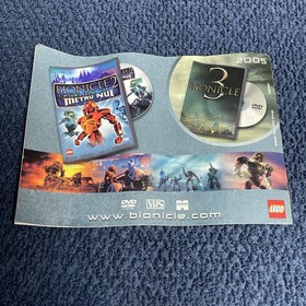 LEGO Bionicle Toa Hagah 8762 Toa Iruini 100% Complete W/Instructions Good Shape