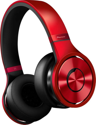 Pioneer SE-MX9-R Red Closed Back Headphones Bluetooth Adjustable