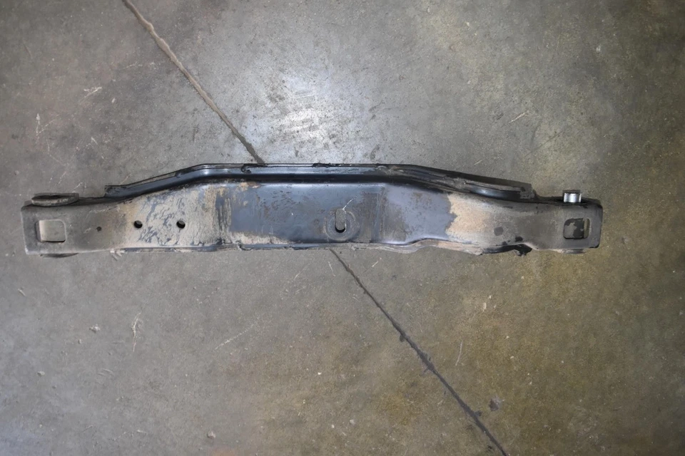 1987 1993 Ford Mustang I4 Automatic Transmission Mount Bracket Cross Member - Image 3 of 4