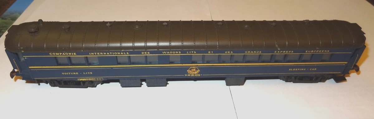 Coque De Voiture Train Voyageur Jouef HO Pullman CIWL Vintage - Modélisme Ferroviaire - Occasion