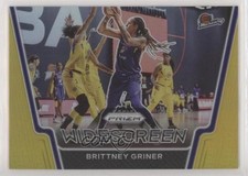 2021 Panini Prizm WNBA Widescreen Gold Prizm 4/10 Brittney Griner #8 02v3