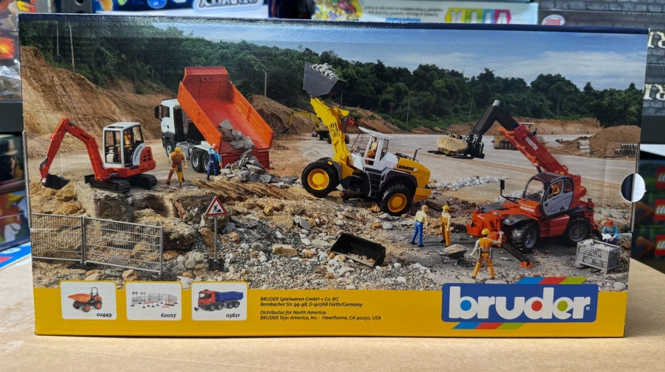 BRUDER 02426 - scala 1:16 - ESCAVATORE LIEBHERR 912 - NUOVO - SIGILLATO - Immagine 3 di 4